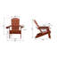 Chaise Adirondack pliante en plastique Tranquilo Depot-70080767