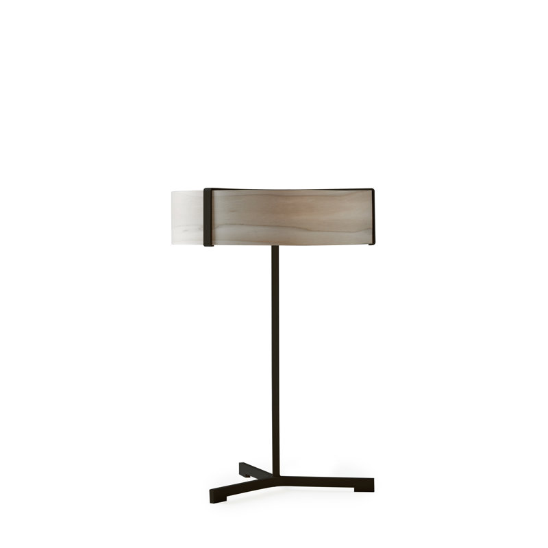Thesis LED Table Lamp, Ivory White, Matte Black