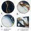 Gold And Blue Marble Ink Art  V - Marble Wall Decor MT137111-341050474