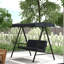 3 Person Porch Swing with Canopy