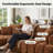 108.3" Chenille Modular Sectional Couch, 4-Seat Oversized L-Shaped Boneless Cloud Couch with Deep Seat & Tufting, No Assembly Required, Compressed Sleeper Sofa for Living Room, Apartment, Reception Spaces-1645077620-1648167807