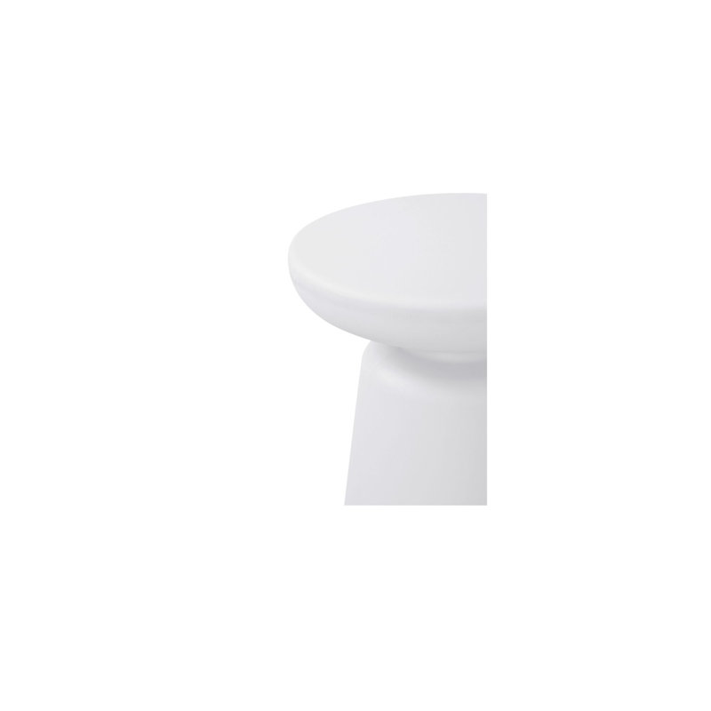 Ruth Outdoor Side Table Blue, White