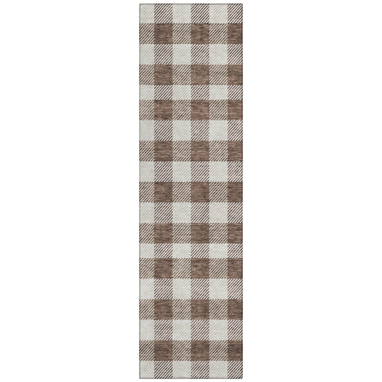 Plaid Indoor / Outdoor Rug