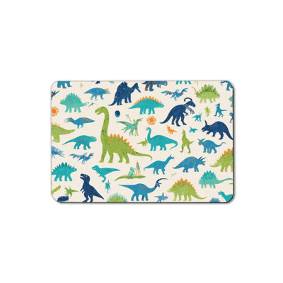 Tapis pour salle de bain Dinosaur