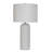 Concrete Table lamp - White Shade