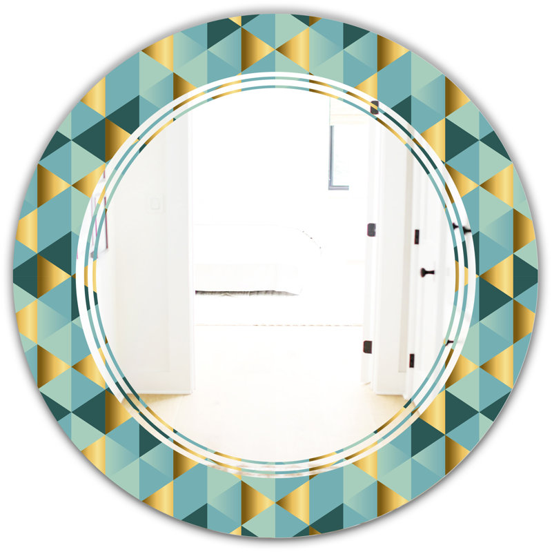 Miroir mural Triple C Cottage Americana, H 23,6 po x l 23,6 po, Triple C et dynamique V