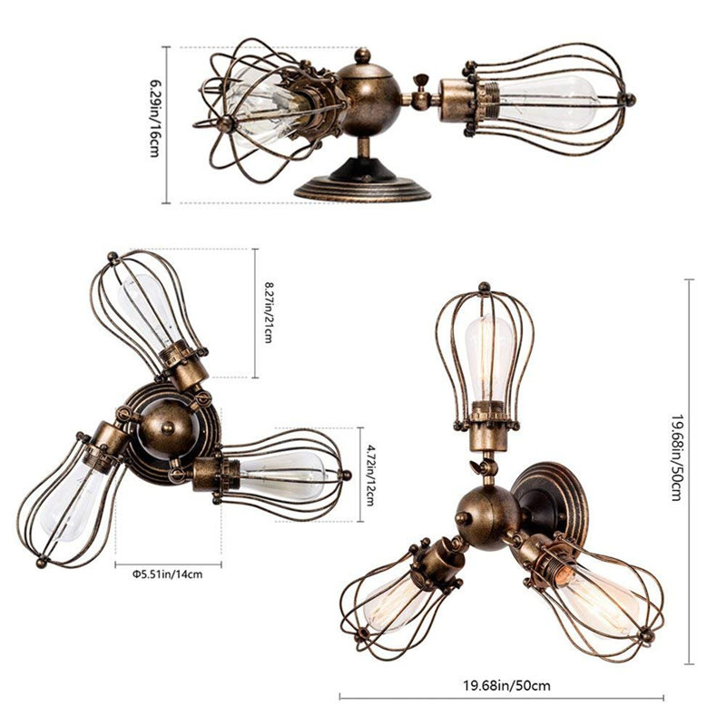 Allecia Semi Flush Mount