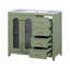 Meuble-lavabo 36 po avec comptoir en céramique-108900452