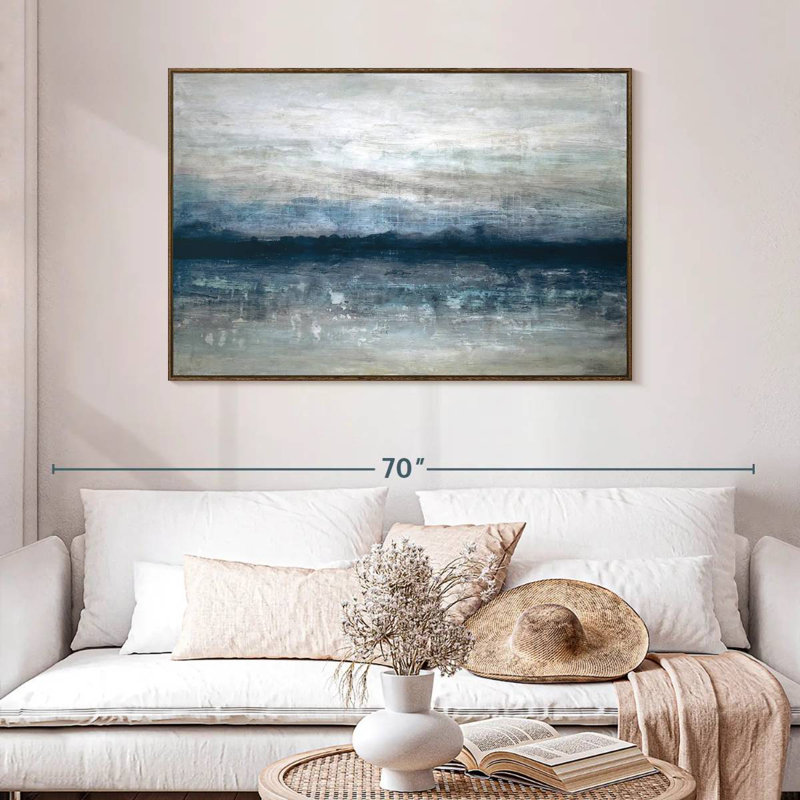 Shimmer Fausley, 46" X 31", Floating Frame Walnut
