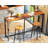 71 Inch Bar Table, Bar Height Pub Table, Counter Height Bar Table,