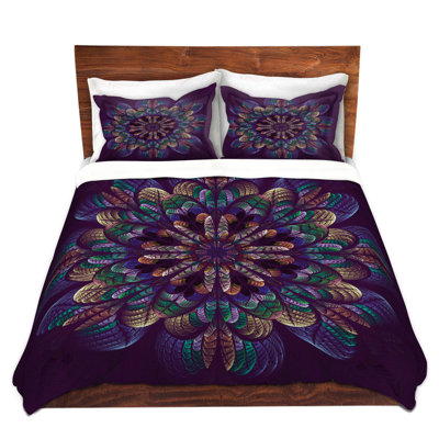 Polyester Floral Duvet Cover