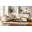5‑Seat Modular Sectional Sofa Couch, 134" U‑Shape Couch, Large Family Sofa With Chaise Lounge, Deep Seat Comfort, Built‑In Cup Holders, Storage Drawer And Pillows For Living Room-2146622057