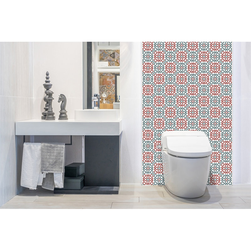 Self Adhesive Vinyl Splashback Sticker Wall Tiles Wall Stickers 39,37x19,68 Inch Tile Peel and Stick
