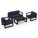 Avion Outdoor 4 - Piece Conversation Set