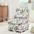 Flannel Single Side Chair,Armless Dining Chair,Accent Chair-765395313
