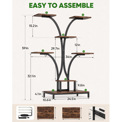 7 Tier Plant Stand