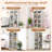 Open Bookshelf With Anti-tip Kits Home Modern Style Storage Shelf For Study-1167624186