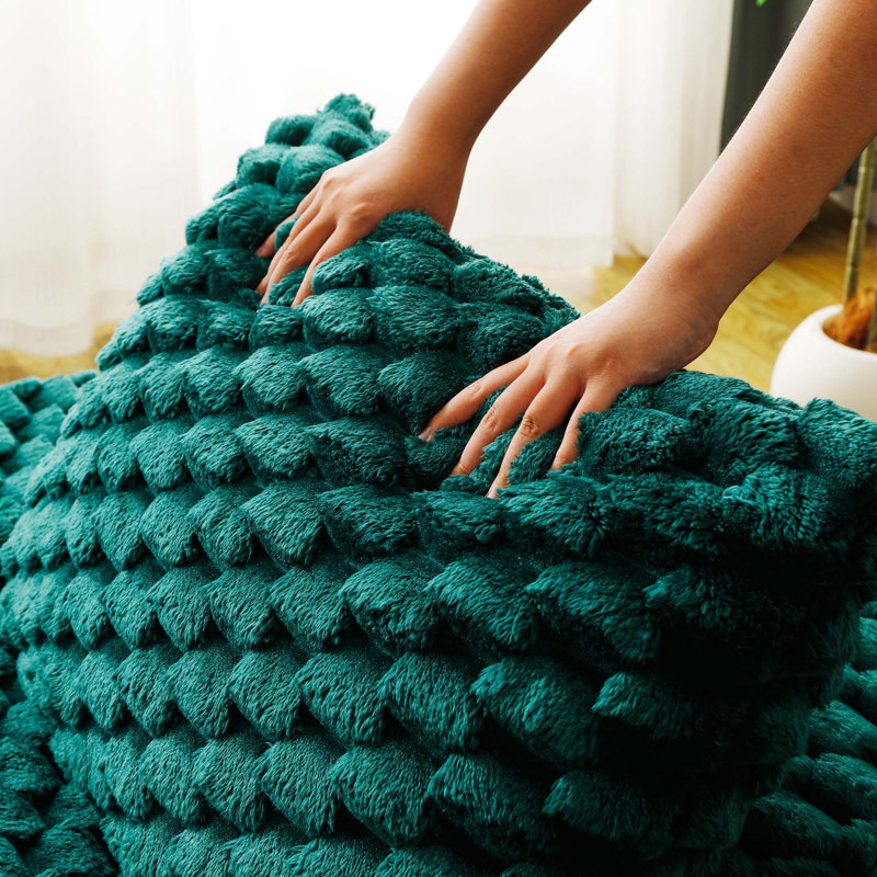 Canapé Turvet Velvet, Polyester vert, Orienté à gauche (vu de face)
