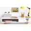 Organisateur de bureau de courrier en acrylique Hube