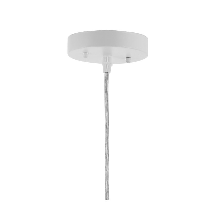 Luminaire suspendu sphère 1 lumière Henry Street, Crème