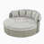 Coussin gris / cadre gris est en rupture de stock sélectionné