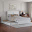Lit plateforme en bois massif avec pied de lit et gigogne Lamarkus-1602347308-1549522053
