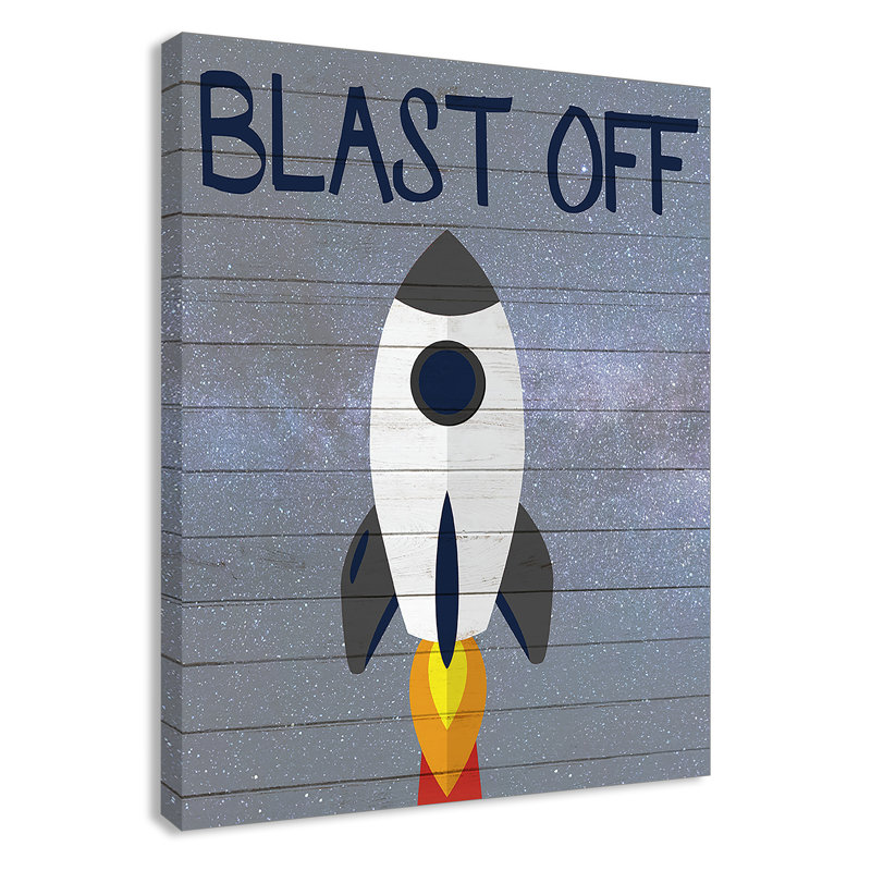 Art sur toile Space Explorer 2, H 14 po x l 11 po x P 1,5 po