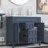 35.99'' Bathroom Vanity with Resin Sink Top Bathroom Storage Bathroom Vanity Cabinet-94400007