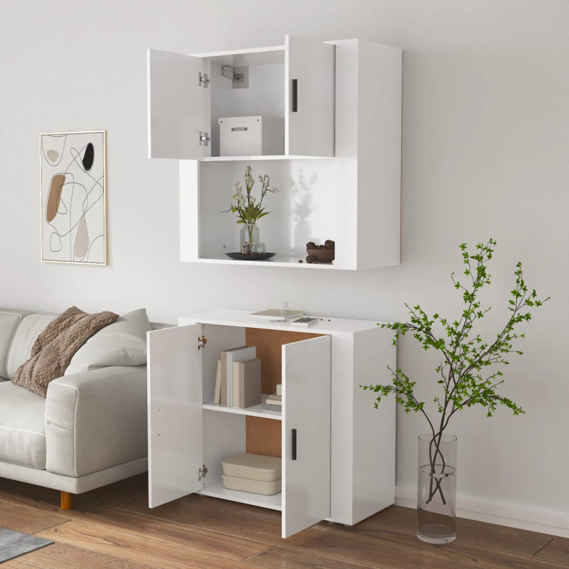 Vidaxl 80cm Sideboard, White