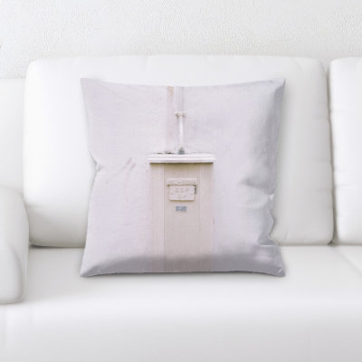 Microsuede Throw Pillow