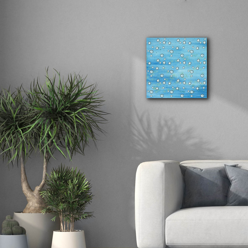  «Cute Sea Creatures Collection 1» par Alicia Longley, art mural sur toile, 18 po x 18 po