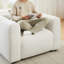 Fauteuil d'appoint rembourré 42,91 pouces Jasey-111234183