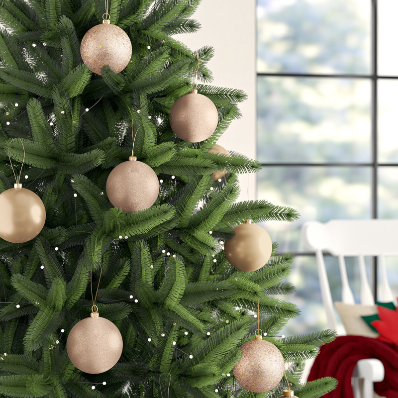 3" Shatterproof Bauble, Champagne