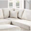 Canapé modulaire en velours côtelé de couleur, chaise longue, siège à coussin, pieds en bois, canapé décoratif en velours côtelé 3 pièces