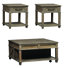Ensemble de tables basses Locust Grove avec 2 tables de bout