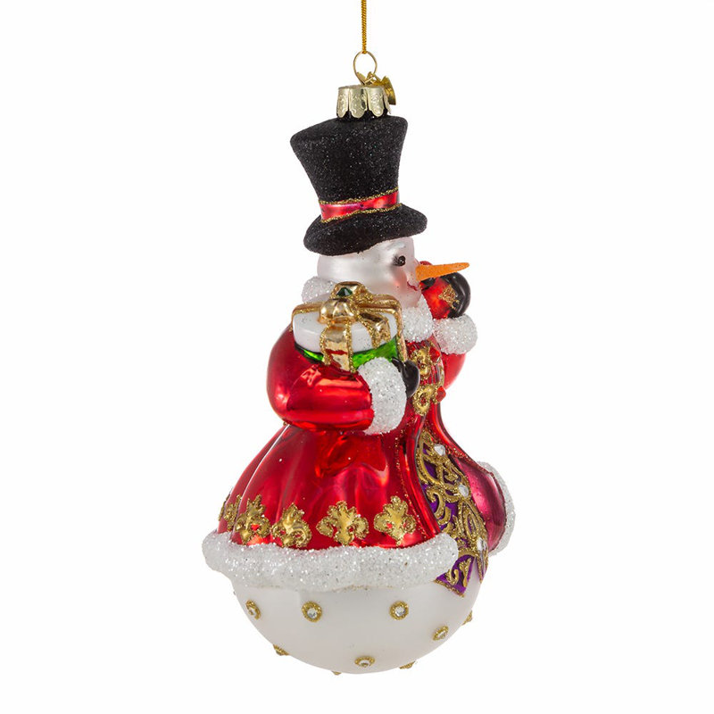 Ornement en forme de bonhomme de neige Bellisimo de 7 pouces Kurt Adler