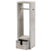 Fireside Lodge Cedar Freestanding Toilet Paper Holder – Western