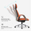 Chaise de bureau Demitrice-101287684