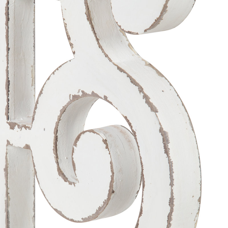 Table de bout Eshen, Blanc, Brun