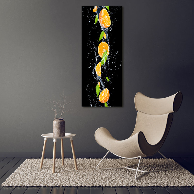 Oranges - Wrapped Canvas Print