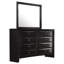Elegant 8-Drawer Dresser with Mirror Set