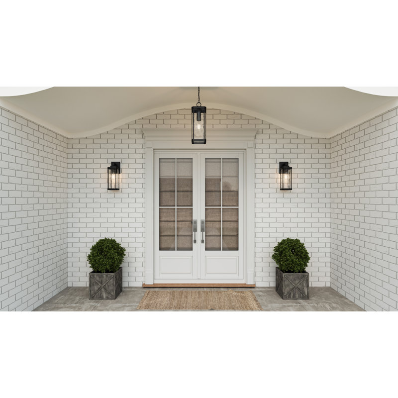 Steel Wall Light, 14.25" H x 5" W x 6.5" D