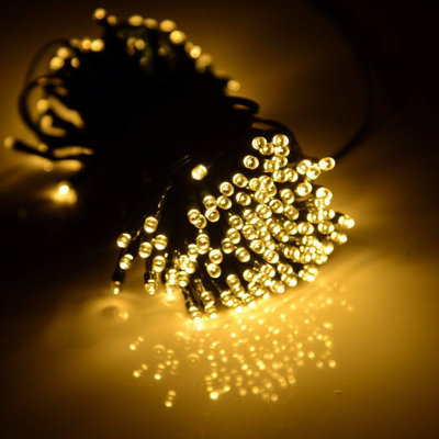200L Mini String Lights Outdoor 200 - Bulb 60'' Plug-in LED Wide Angle LED String Light