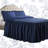 Reyna Microfiber Ruffle Skirt Bedspread Set-2103649523-2028797020