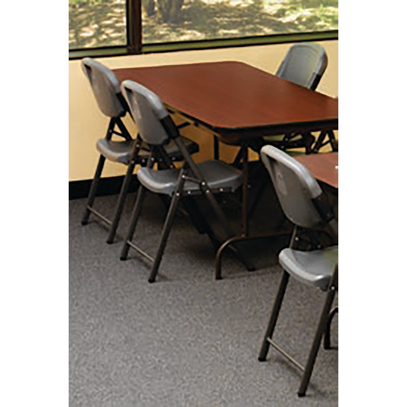 Table rectangulaire en bois, Acajou, H 29 po x L 60 po x l 30 po