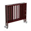 Hiltz Foldable Portable Crib With Mattress-1411241828