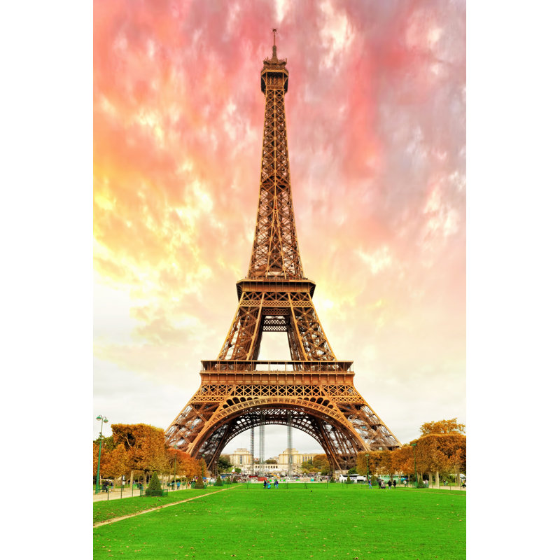 Mekai Eiffel Tower, Paris, France - Photographie sur toile tendue, H 48 po x l 32 po