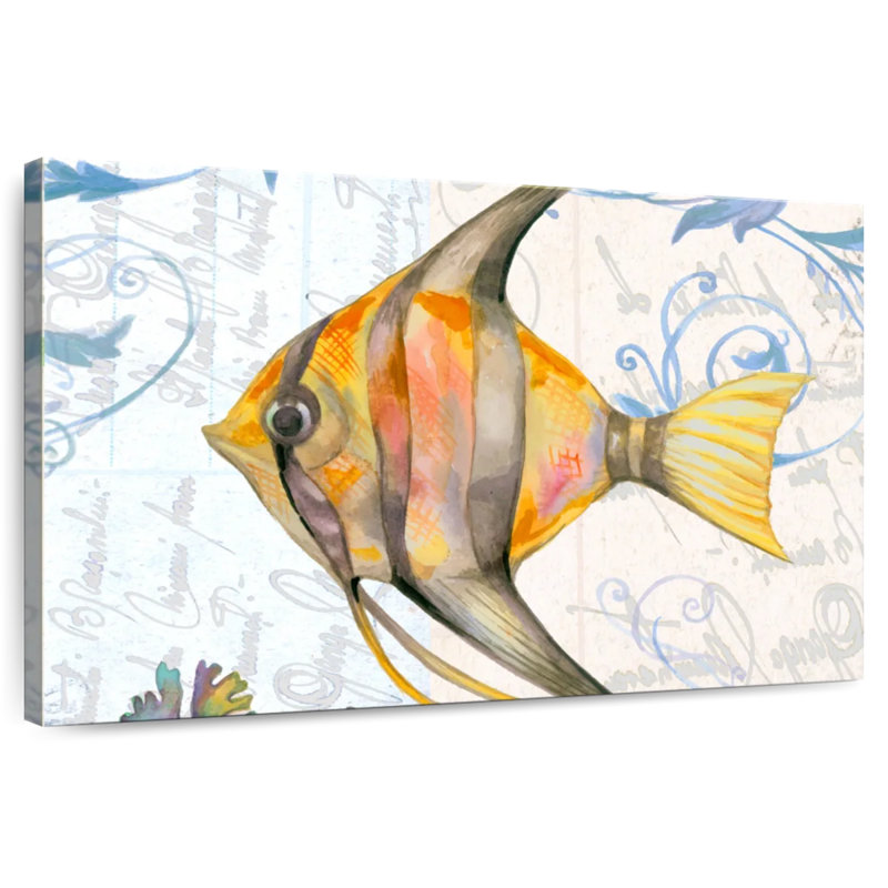 Angel Fish, 24" H x 36" W