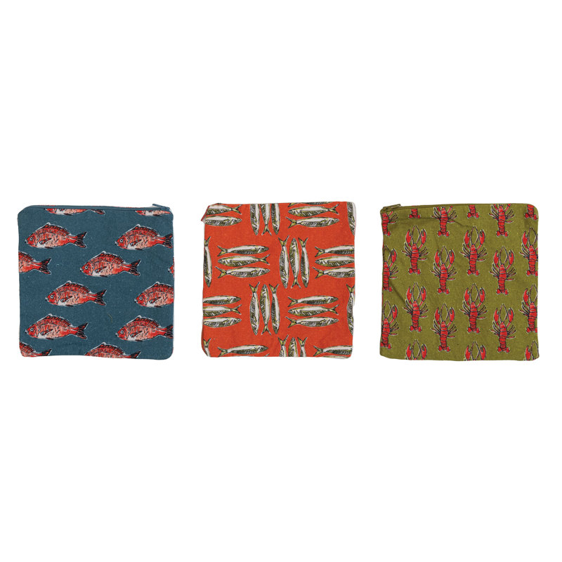 Ensemble de 3 sacs de rangement réutilisables pour aliments Keiper, H 0,5 po x l 7 po x P 7 po