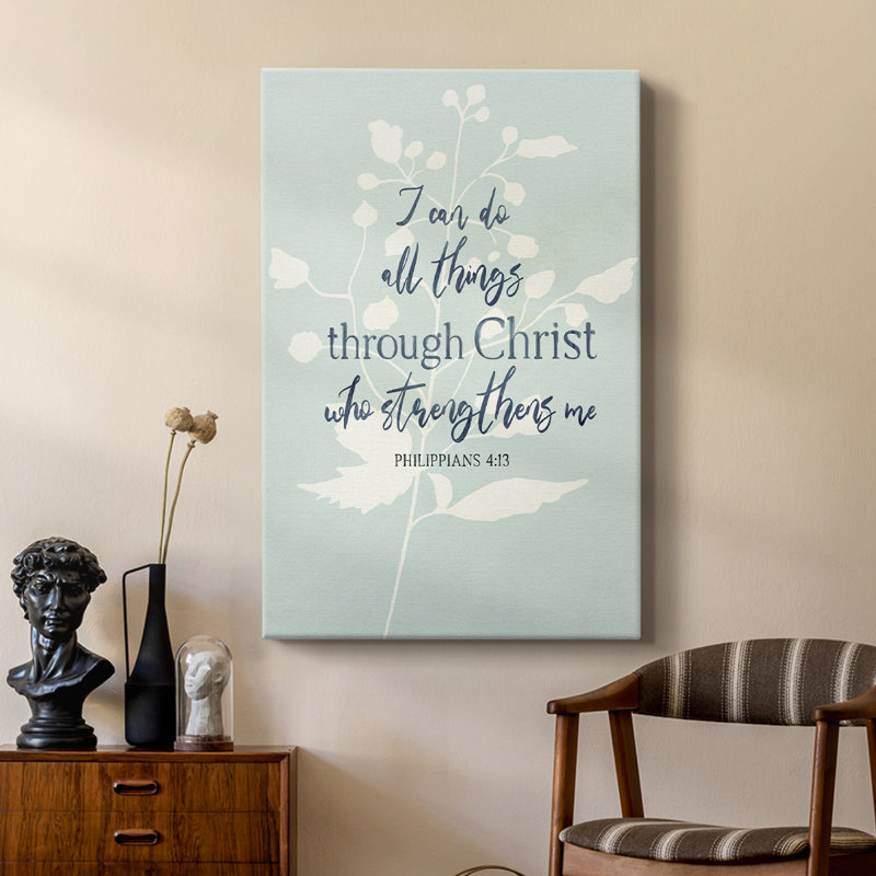 I Can Do All Things - galerie sur mesure Cavas